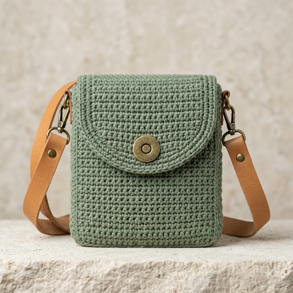 The Solstice Crossbody – Sage Green